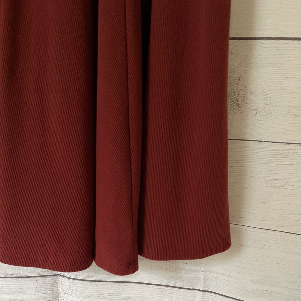 Torrid rust red skater dress. - Picture 9 of 13